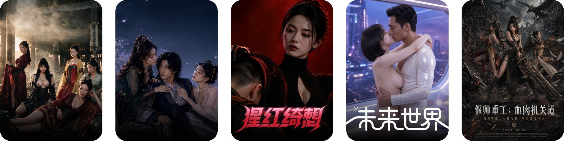 黄果短剧封面合集